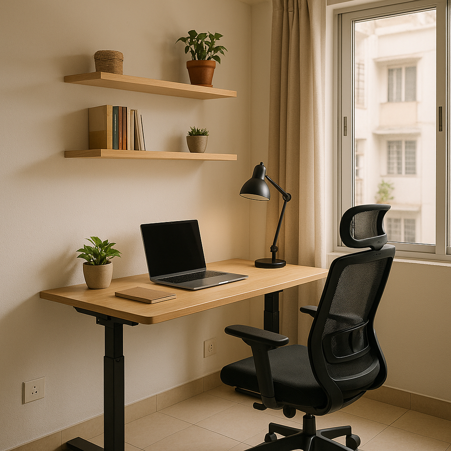 How to Design a Productive Home Office in a Small Space